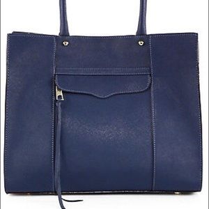 Gently used Rebecca Minkoff MAB tote in blue